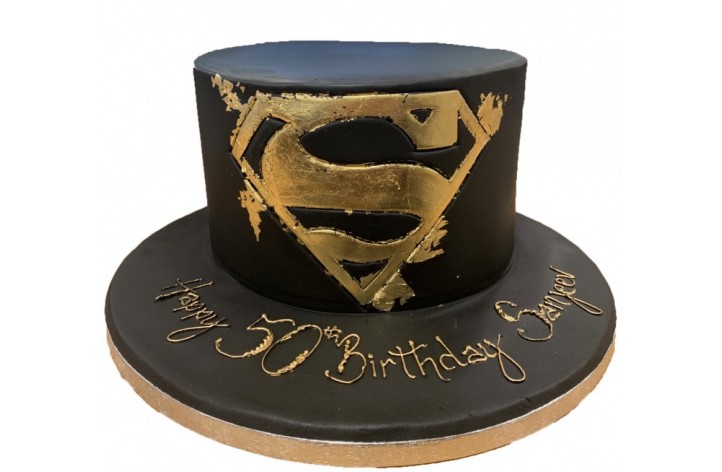 Superman black and gold